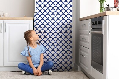Decoration frigo magnetique Schéma de poisson