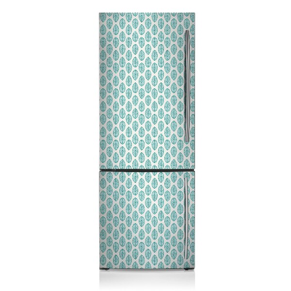 Cache frigo magnetique Feuilles vertes