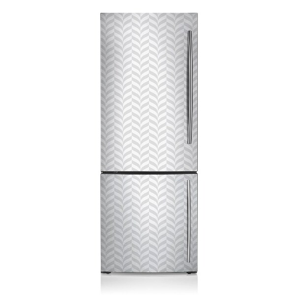 Cache frigo magnetique Illusion grise