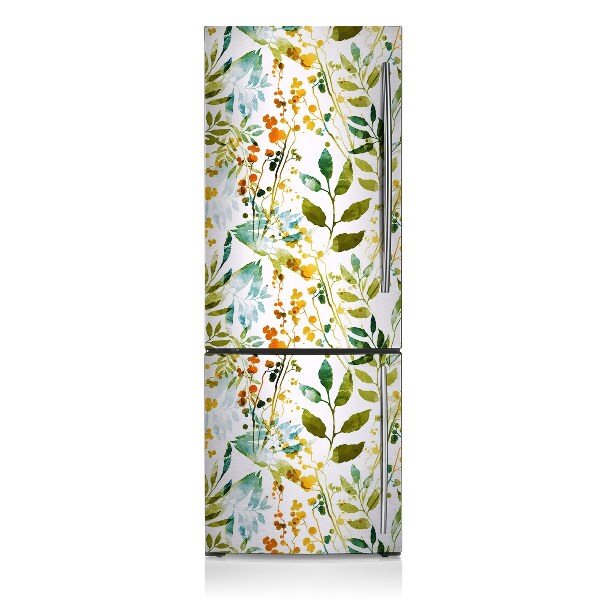 Decoration frigo magnetique Fleurs boho