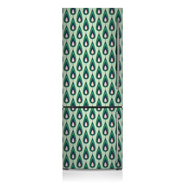 Cache frigo magnetique Larmes vertes