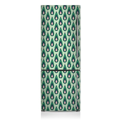 Cache frigo magnetique Larmes vertes