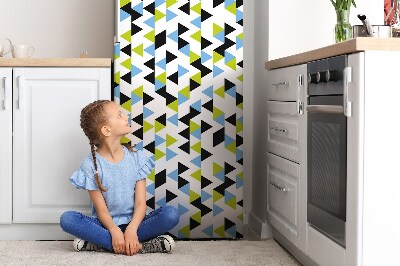 Cache frigo magnetique Triangles volants