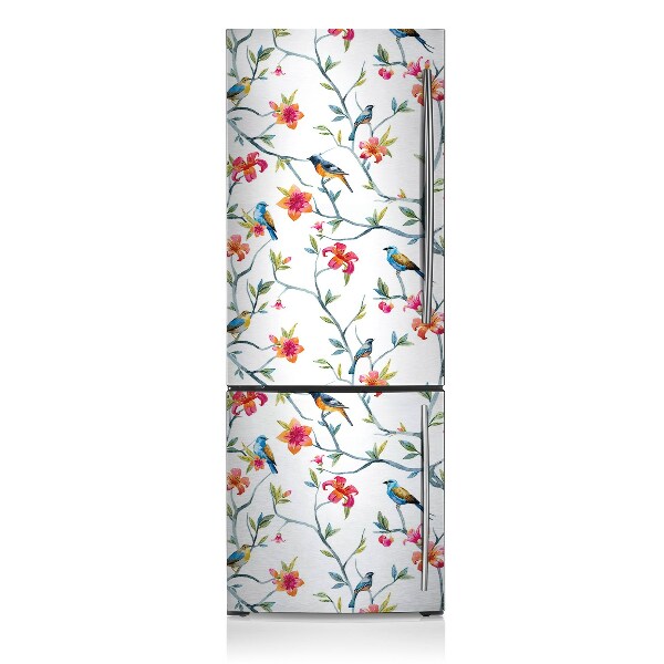 Sticker magnet frigo Fleur