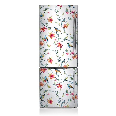 Sticker magnet frigo Fleur