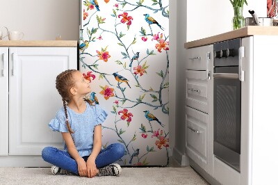 Sticker magnet frigo Fleur