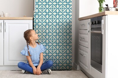 Cache frigo magnetique Motif vert
