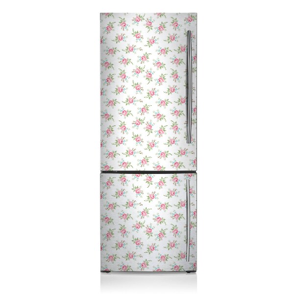 Cache frigo magnetique Petites fleurs