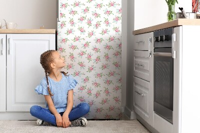 Cache frigo magnetique Petites fleurs