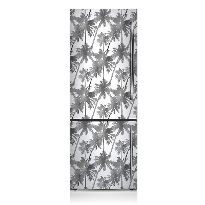 Sticker frigo magnetique Paume grise