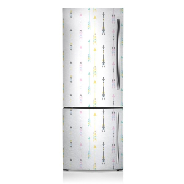 Sticker frigo magnetique Arrows colorés minimalistes