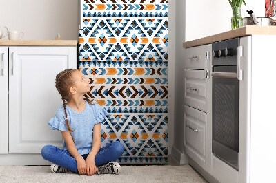 Sticker frigo magnetique Motifs ethniques