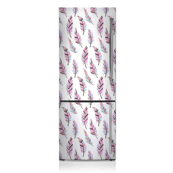 Sticker frigo magnetique Stylo rose
