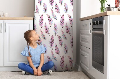 Sticker frigo magnetique Stylo rose