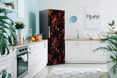 Sticker frigo magnetique Thème indien