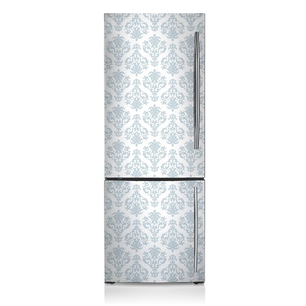 Sticker frigo magnetique Ornement gris