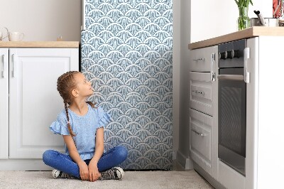 Cache frigo magnetique Modèle d'échelles de poisson