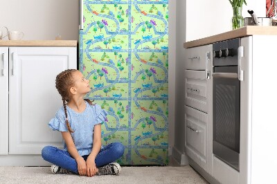 Sticker frigo magnetique Voitures pour enfants
