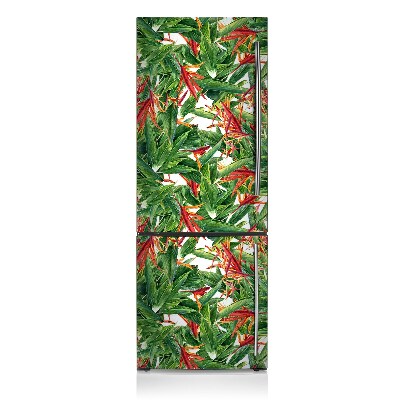 Sticker magnet frigo Fleur