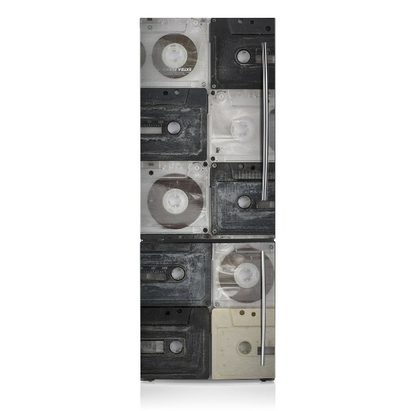 Deco frigo magnetique Vieilles cassettes