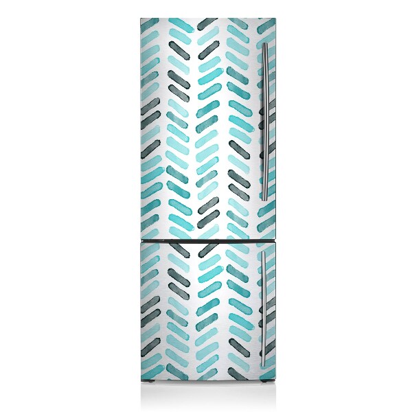 Decoration frigo magnetique Aquarelle de flamme