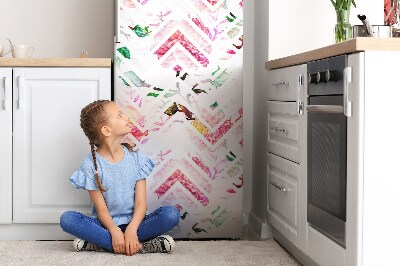 Decoration frigo magnetique Cordonniers floraux