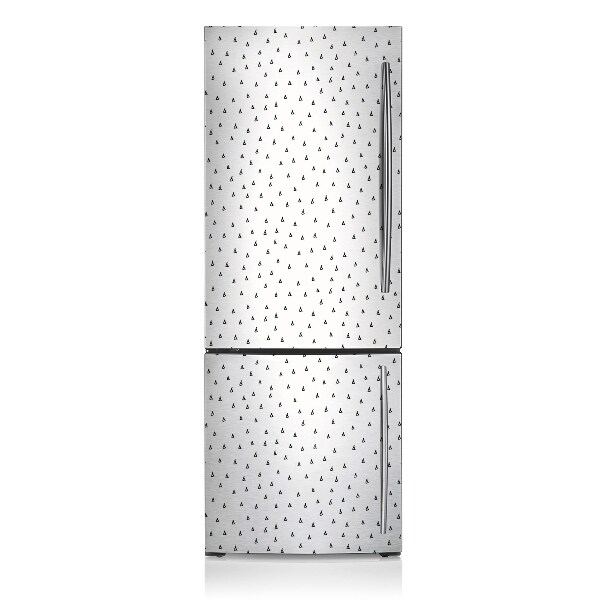Sticker frigo magnetique Gouttes traînées