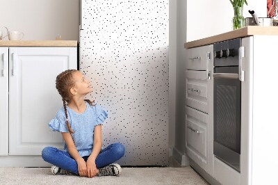 Sticker frigo magnetique Points chaotiques