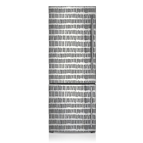 Sticker frigo magnetique Cordons de liaison abstraites