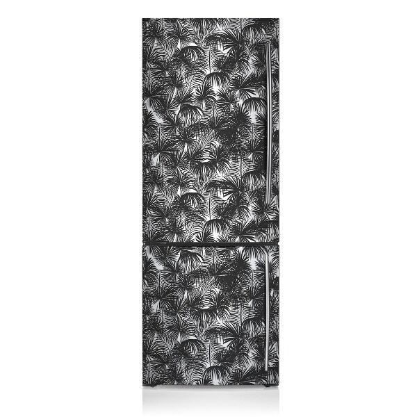 Sticker frigo magnetique Main noire
