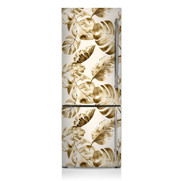 Magnetique frigo Feuilles de palmier