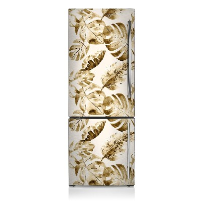 Magnetique frigo Feuilles de palmier