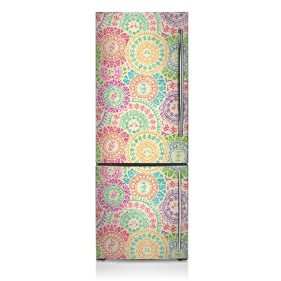 Sticker frigo magnetique Motif rond