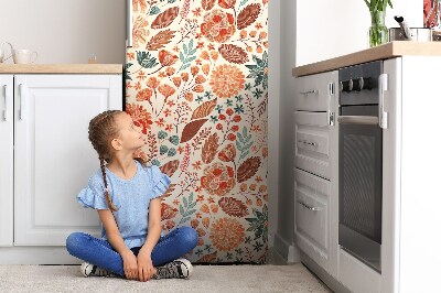 Decoration frigo magnetique Fleurs artistiques