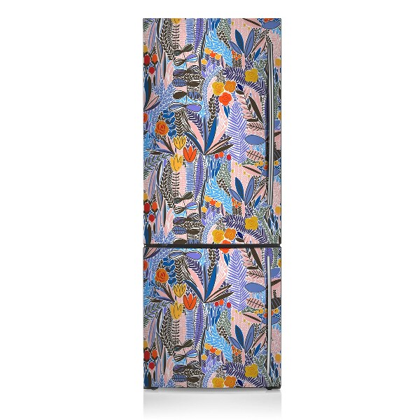 Decoration frigo magnetique Peinture de style vintage