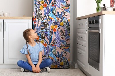 Decoration frigo magnetique Peinture de style vintage