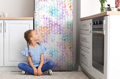 Sticker frigo magnetique Feuille de brocor