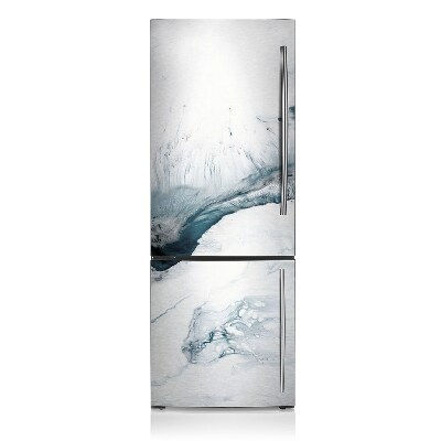 Deco frigo magnetique Abstraction hivernale