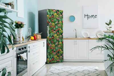 Decoration frigo magnetique Joue de fleur