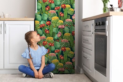 Decoration frigo magnetique Joue de fleur