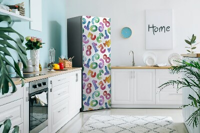 Magnetique frigo Lettres colorées