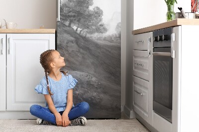 Cache frigo magnetique Paysage victoire