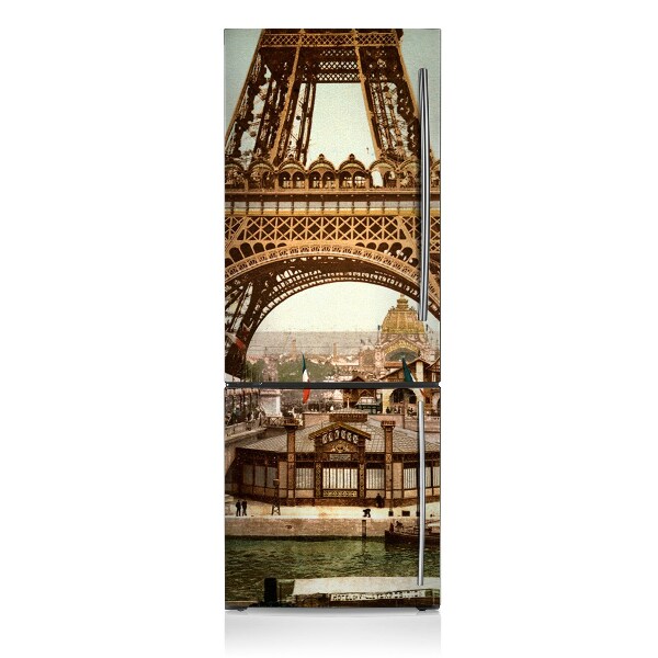 Cache frigo magnetique Tour eiffel