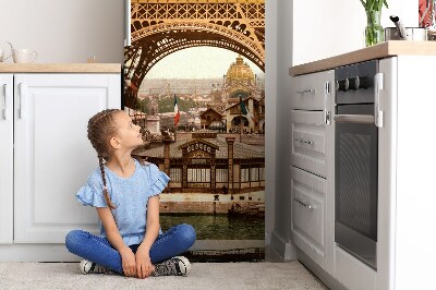 Cache frigo magnetique Tour eiffel