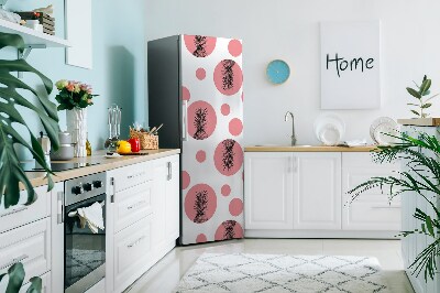 Magnet frigo grand format Ananas rose