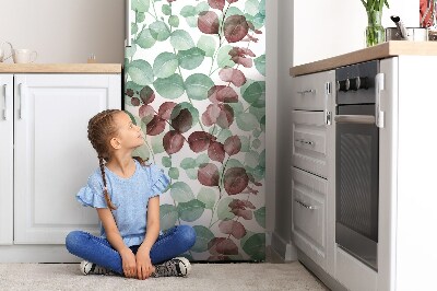 Magnet frigo grand format Motif floral