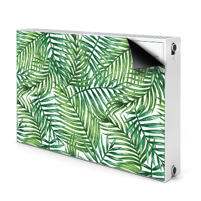 Tapis magnétique pour radiateur Feuilles exotiques