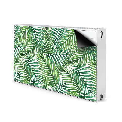 Tapis magnétique pour radiateur Feuilles exotiques