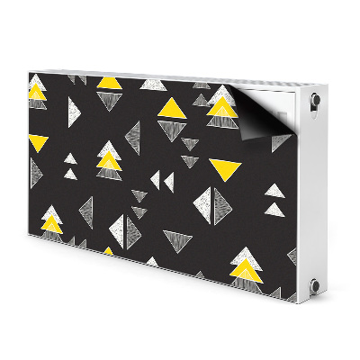 Cache radiateur déco Triangles tirés