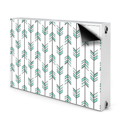 Cache radiateur déco Illustration des flèches